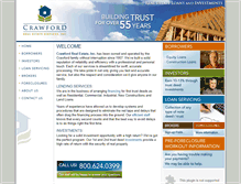 Tablet Screenshot of crawford4funds.com